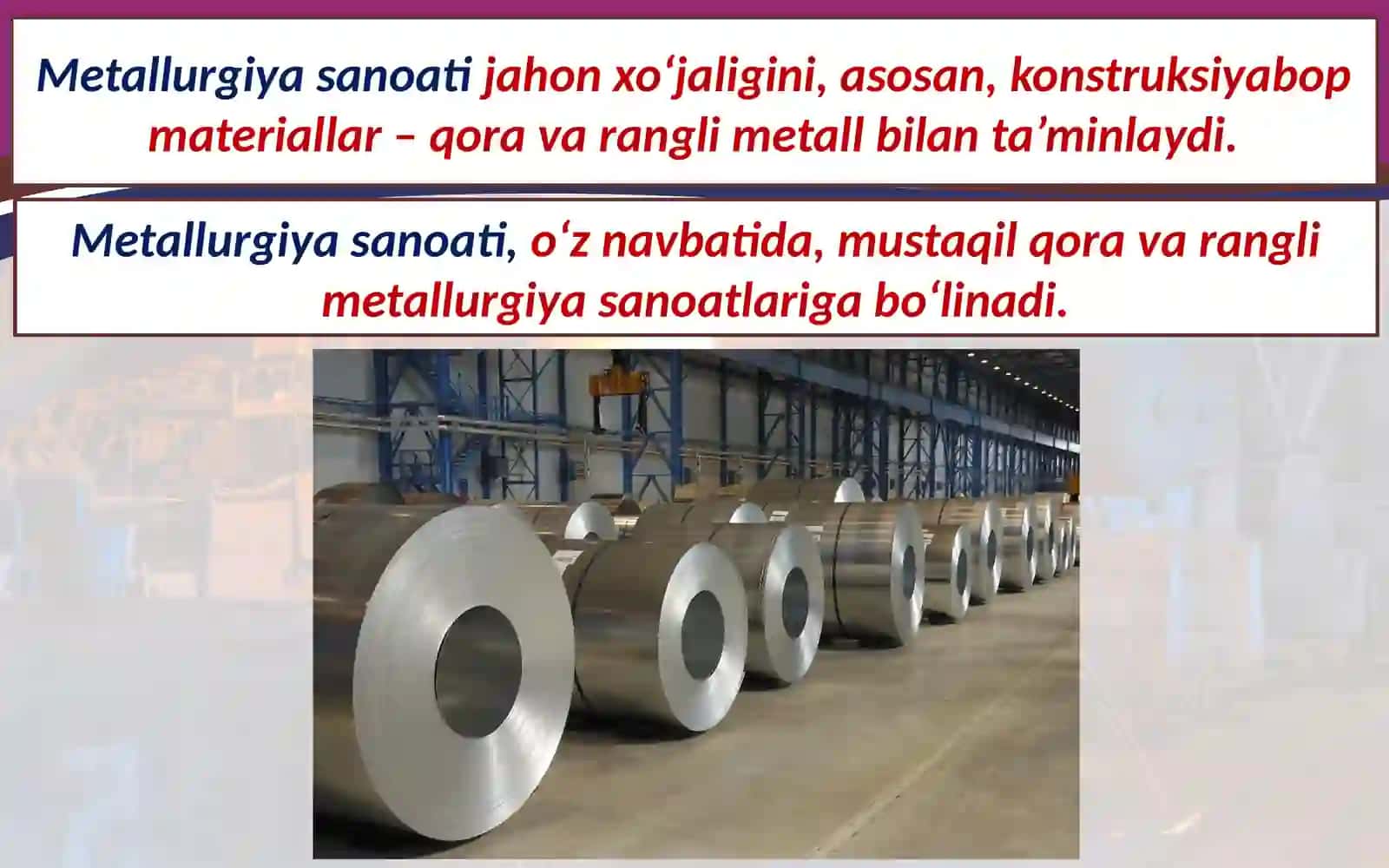 Sanoat tarmoqlari geografiyasi 3