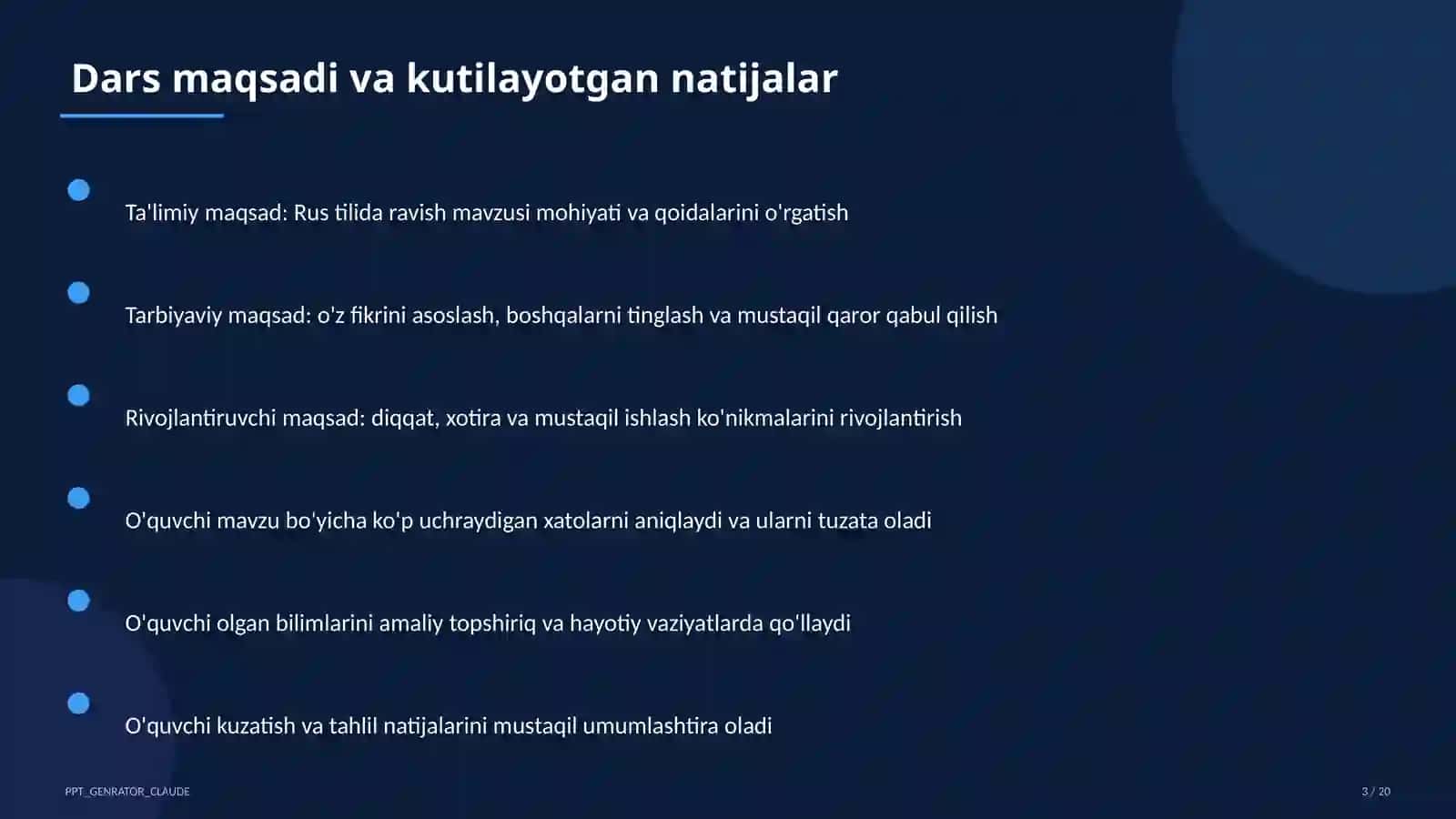 Rus tilida ravish (7-sinf) 3