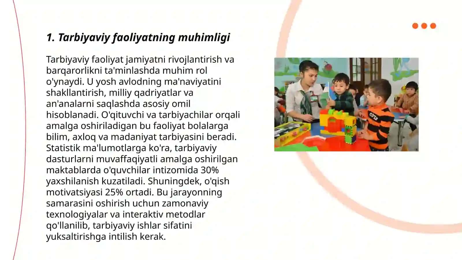 Tarbiyachi inavatsion faoliyati fanining maqsad va vazifalari 3
