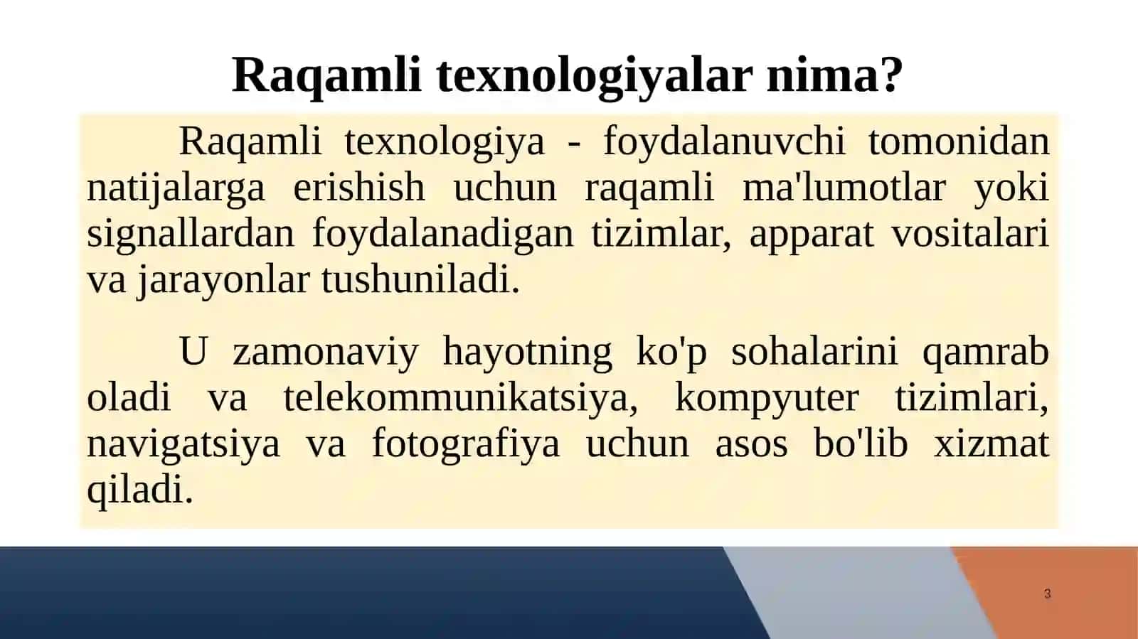 Mavzu.Raqamlitexnologiyalar 3