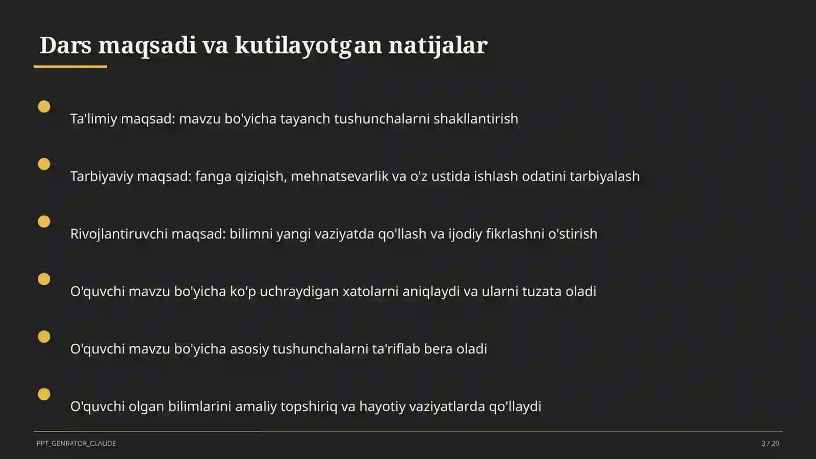 Geometrik yasashlar: burchak va kesmalarni bo'lish (8-sinf) 3