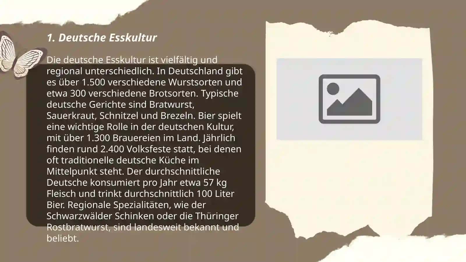 Die Kulturarten, ihre Besonderheiten. Traditionen 3