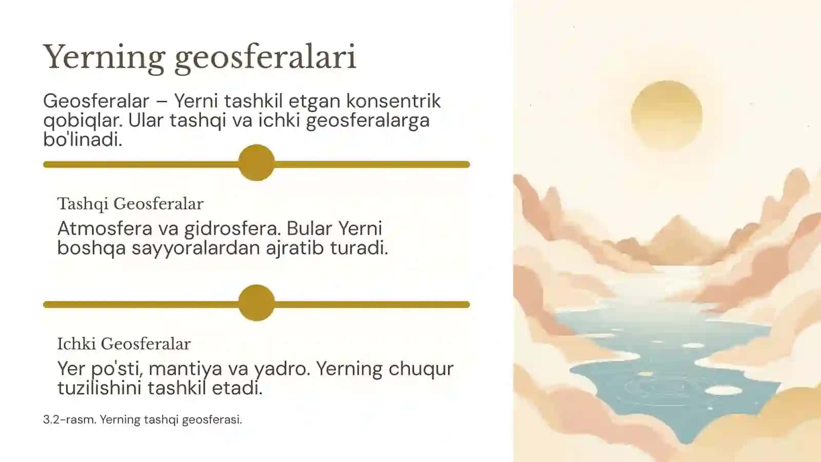 Yerning ichki tuzilishi va xususiyatlari 3