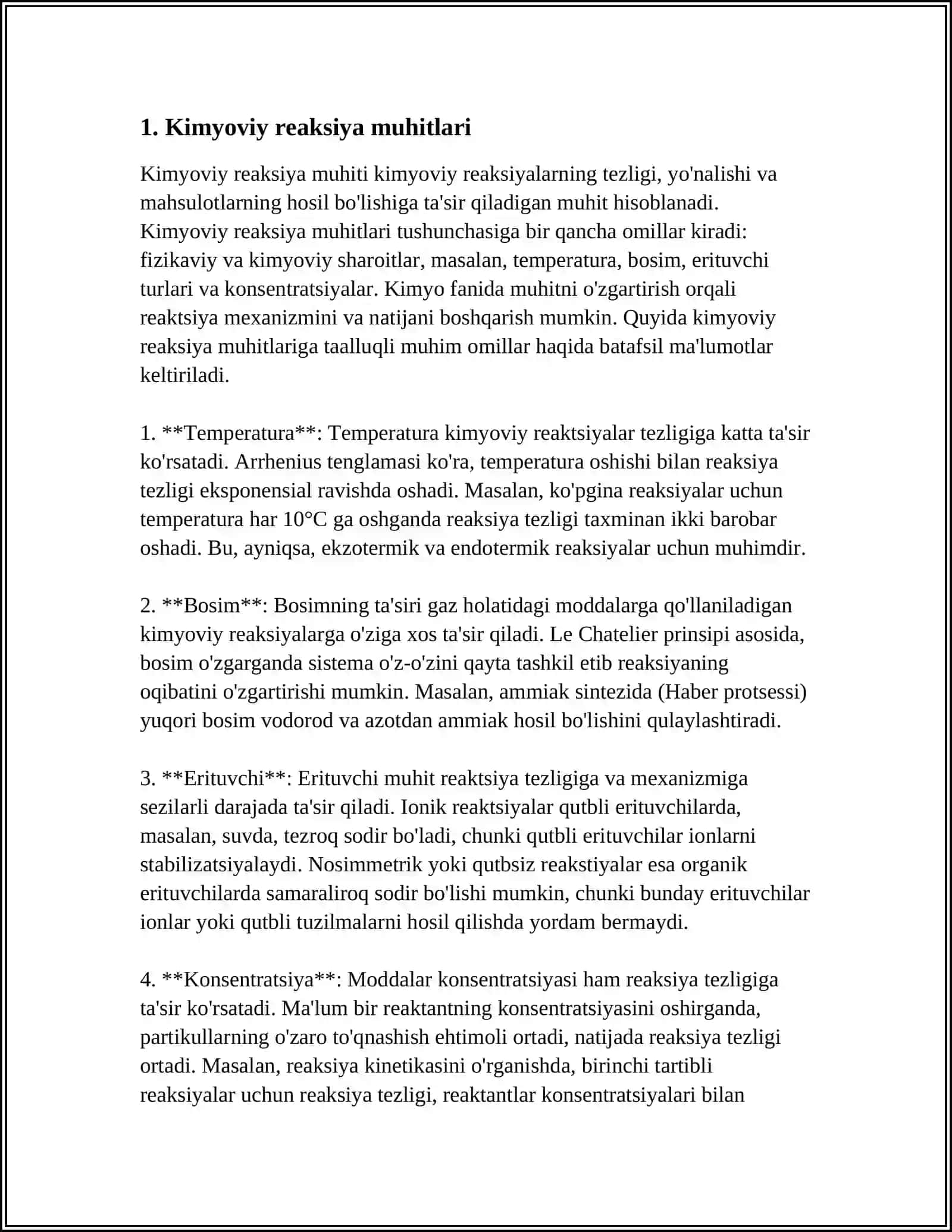 ISHLAB CHIQARISHNING FIZIK KIMYOVIY ASOSLARI VA ISHLARINING PRINSIPIAL TEXNOLOGIK SXEMASI 3