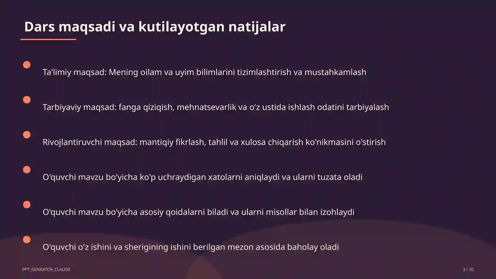 Mening oilam va uyim (1-sinf) 3