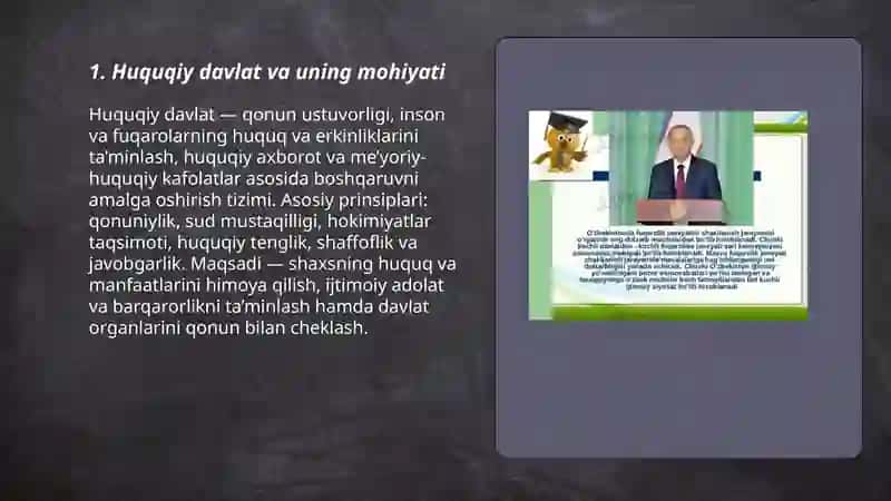 Huquqiy davlat va fuqarolik jamiyati 3