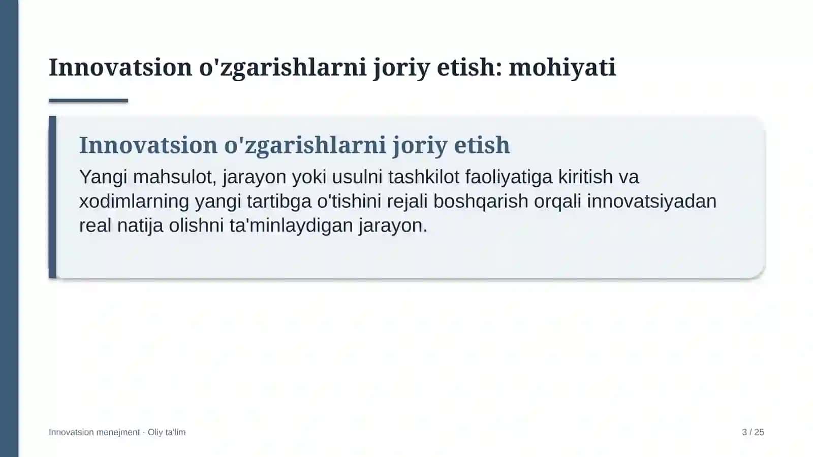 elektr montaj ishlarida innovatsion o'zgarishlarni joriy etish 9086 3