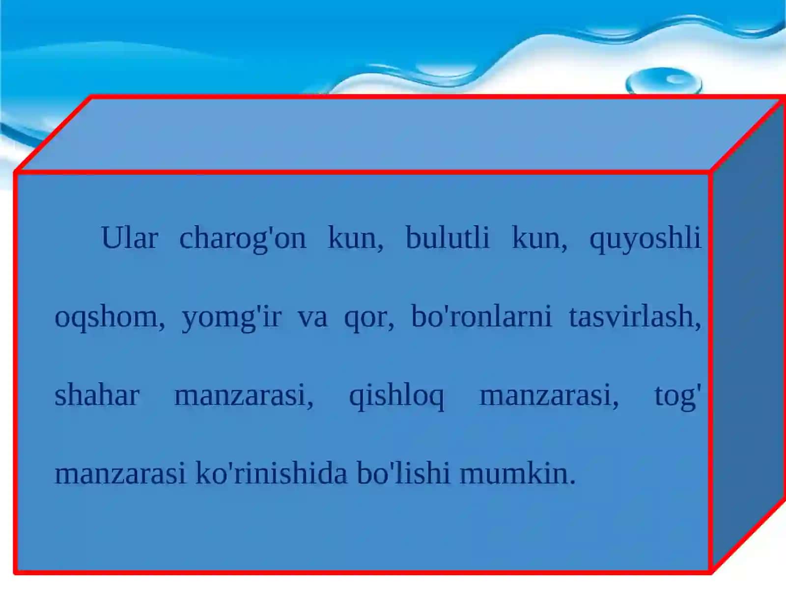 13-mavzu: Tasviriy san'atning rur va janrlari ichida manzara janri 3