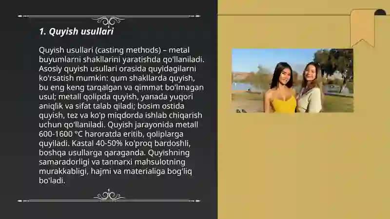 Quyish usullari 3