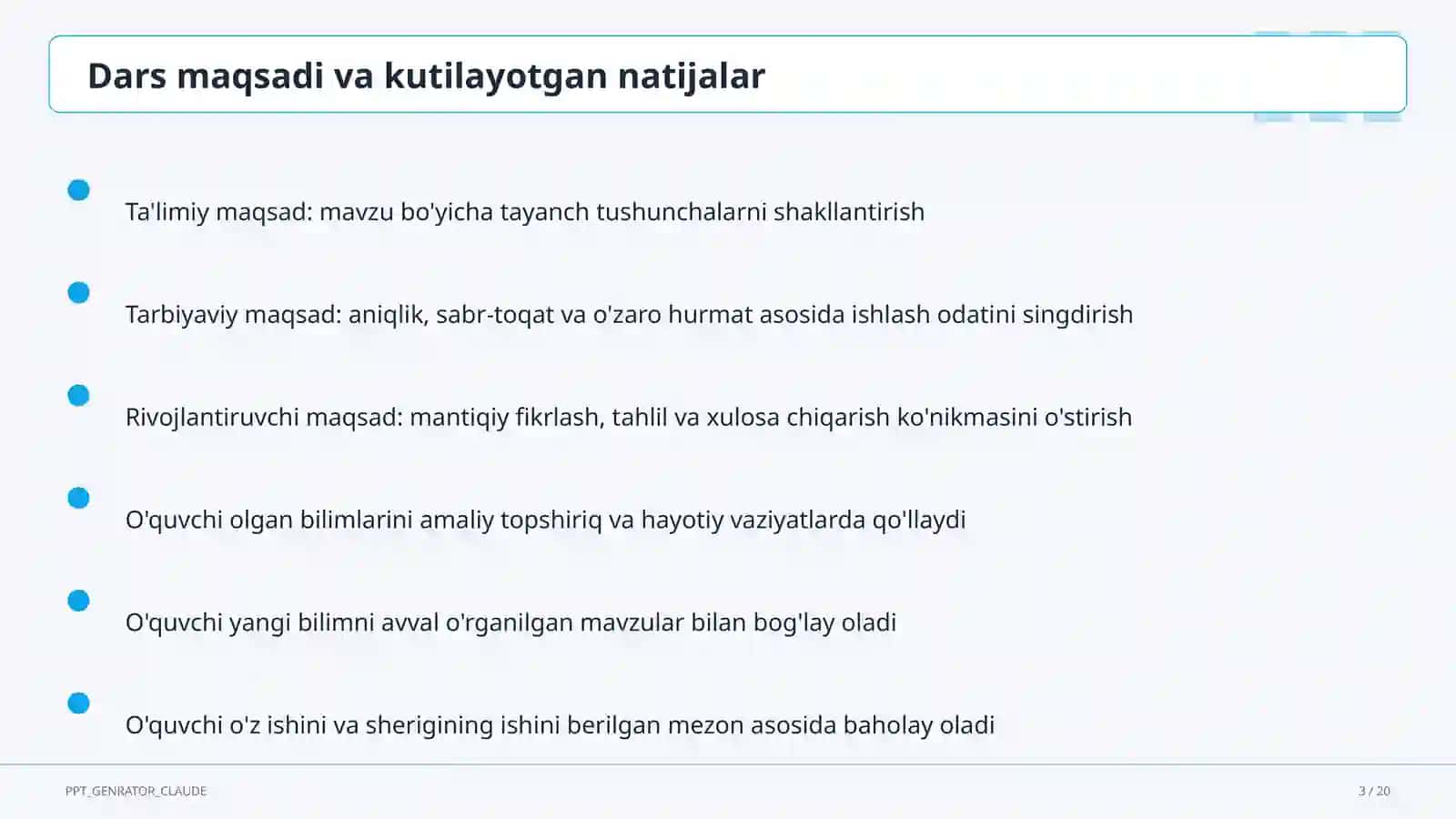 Ranglar dunyosi: asosiy ranglar (1-sinf) 3