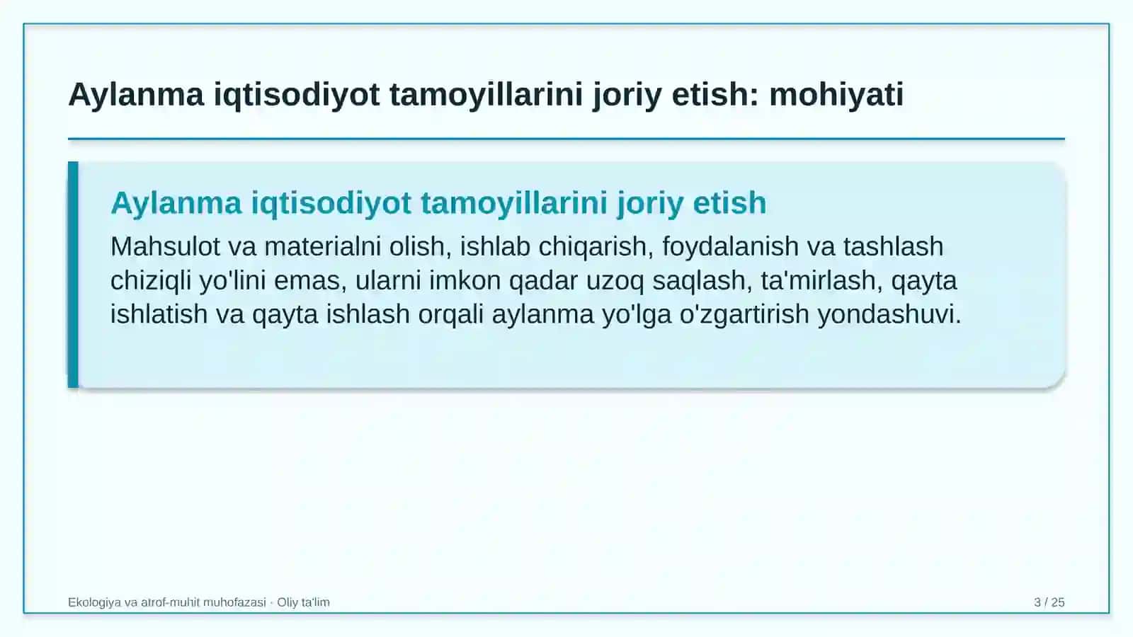 yo'l qurilishida aylanma iqtisodiyot tamoyillarini joriy etish 1021 3