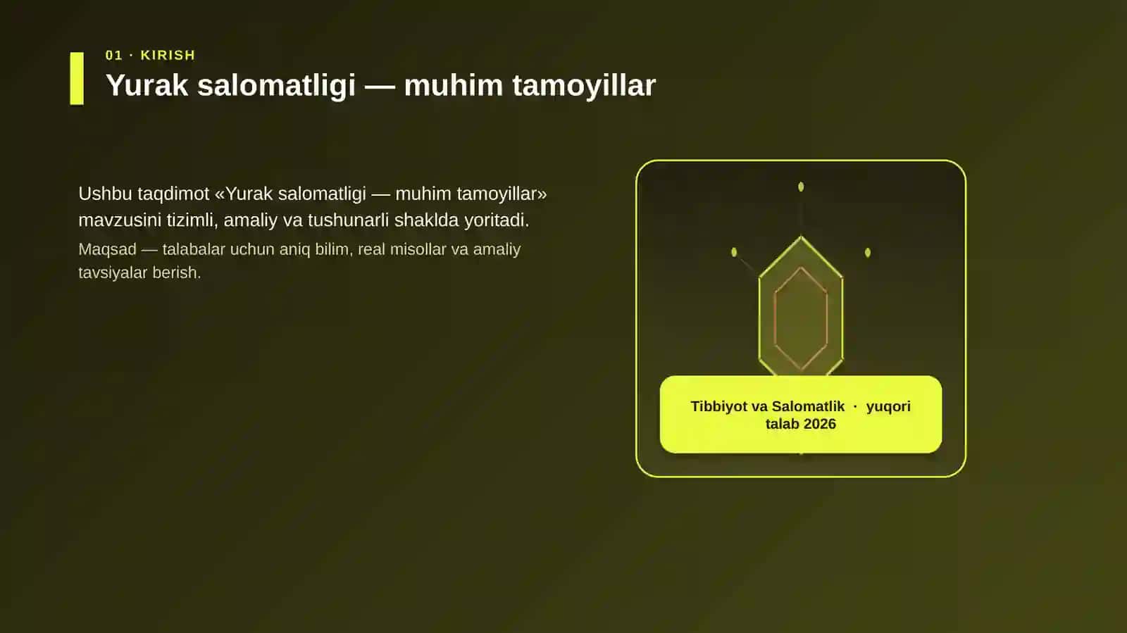 Yurak salomatligi — muhim tamoyillar 3