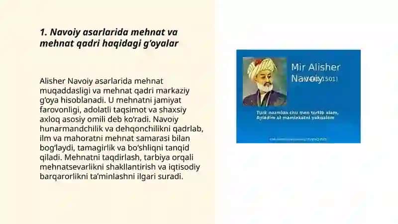 A.Navoiy asarlarida ilgari surilgan iqtisodiy g’oyalar 3