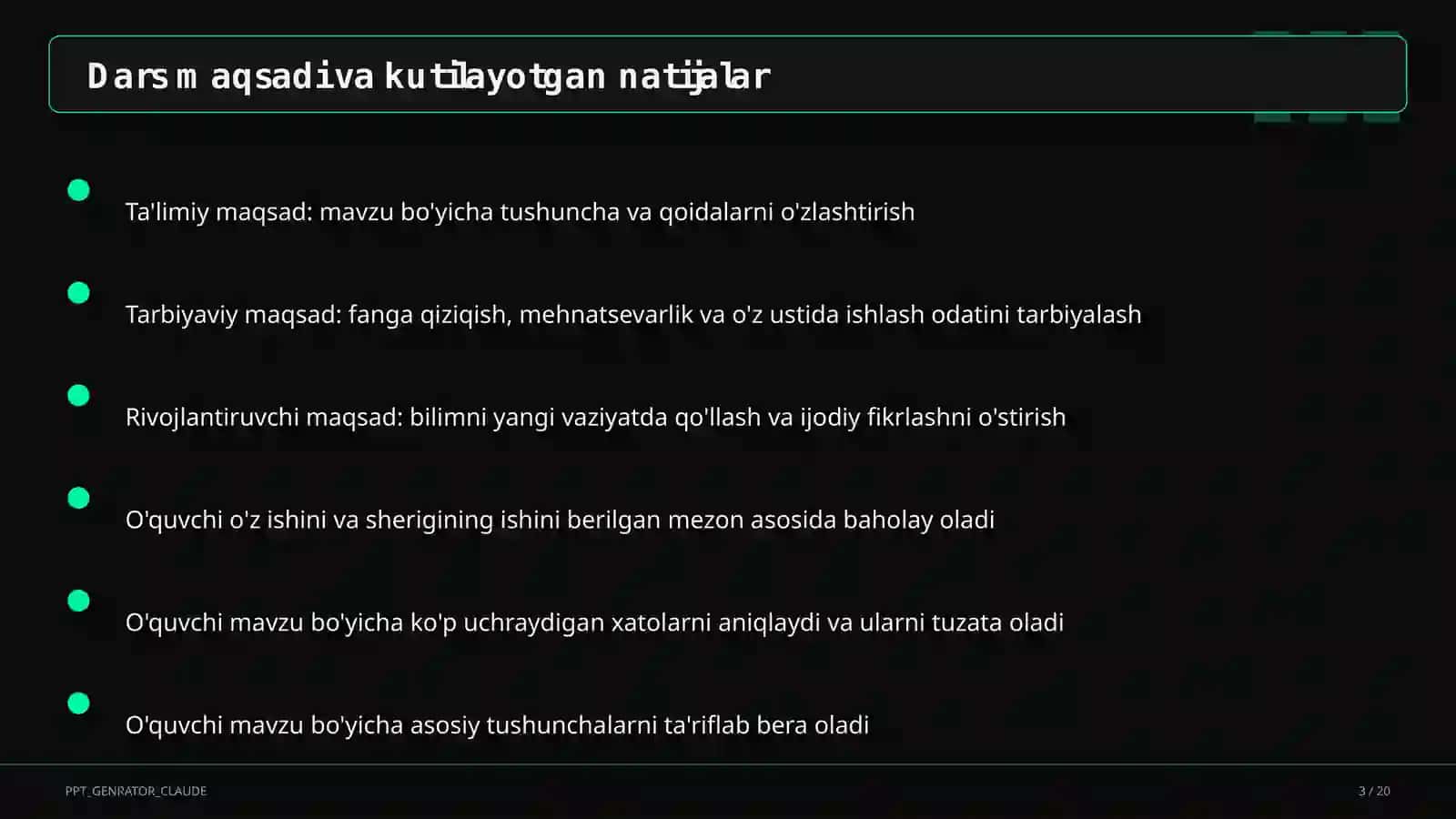 Burchaklarni o'lchash: transportir (5-sinf) 3