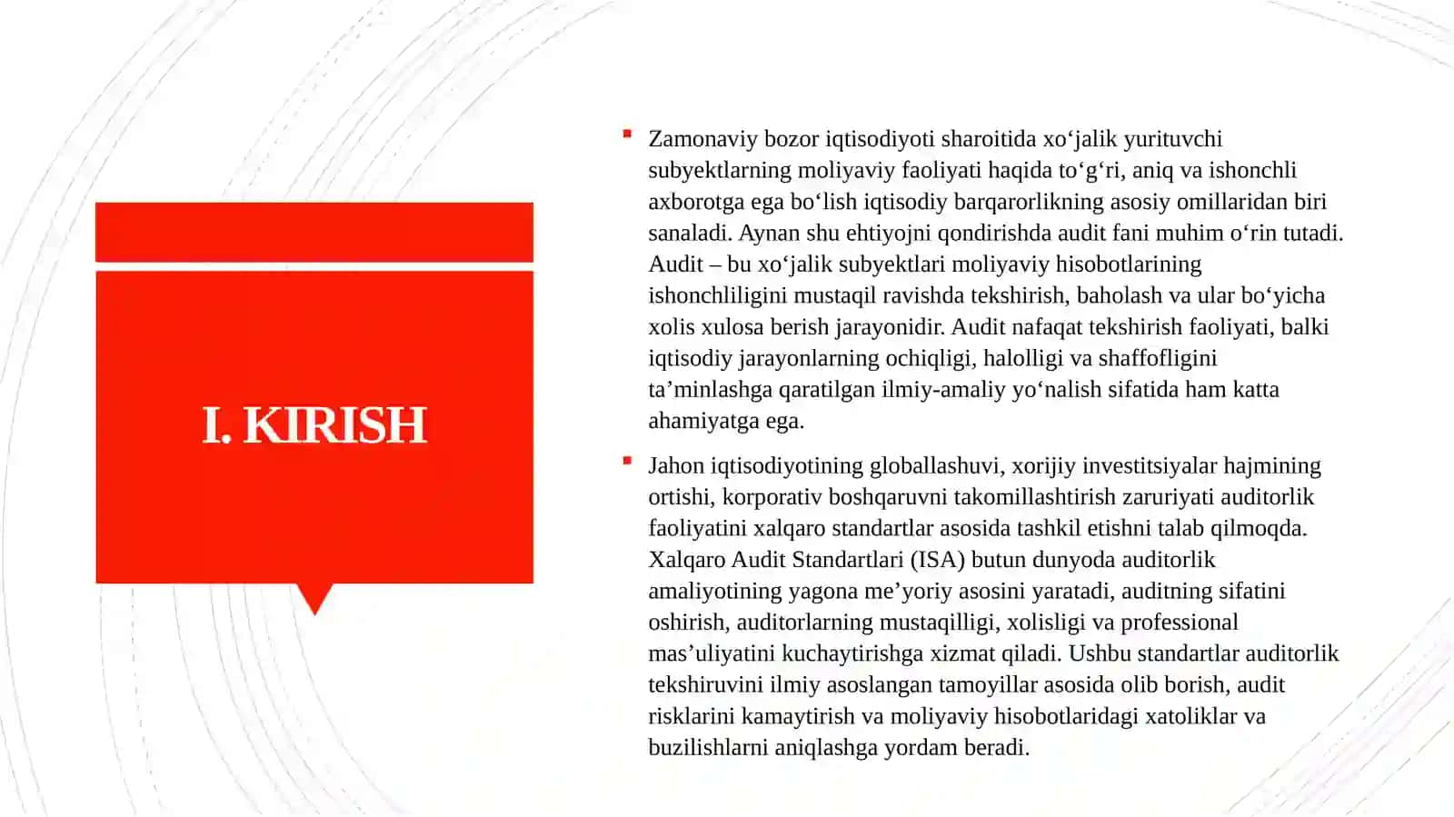 Audit Fanining Mazmuni va Mohiyati Xalqaro Standartlarda Berilgan Asosiy Tamoyillar 3