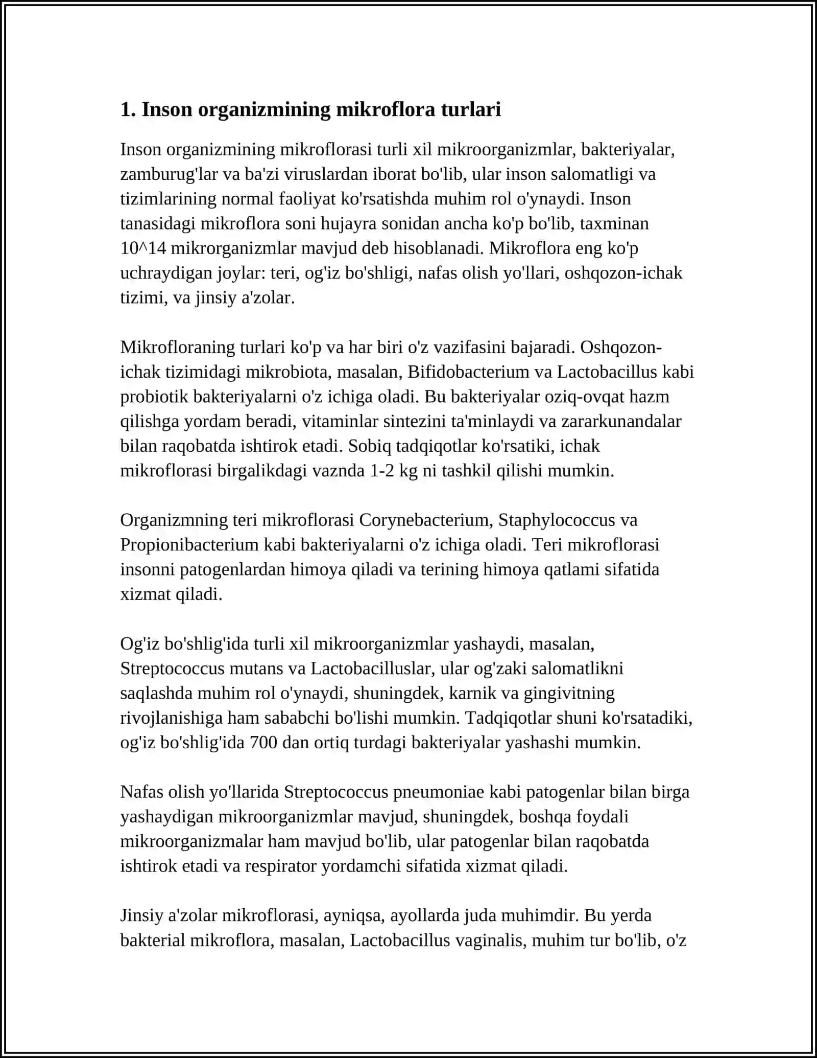 INSON ORGANIZMINING MIKROFILORASI 3