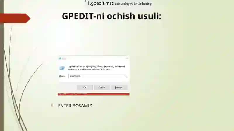 Windows updateni o’chirish 3