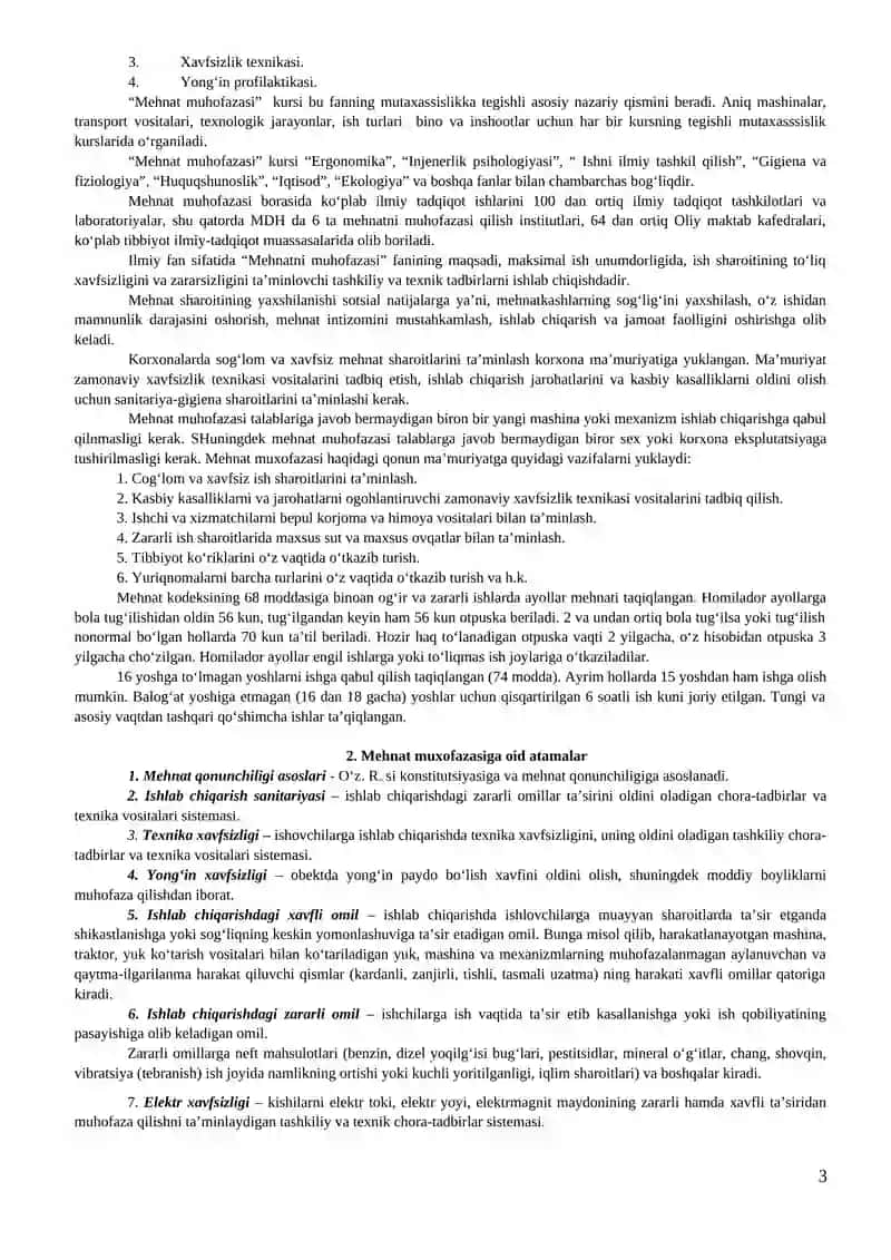 TEMIR YO‘L TRANSPORTIDA MEHNAT MUXOFAZASINING O‘RNI VA VAZIFALARI 3