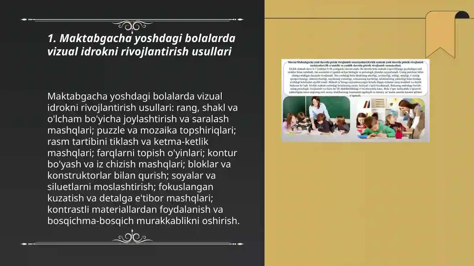 Maktabgacha yoshdagi bolalar idrokini rivojlantirish 3