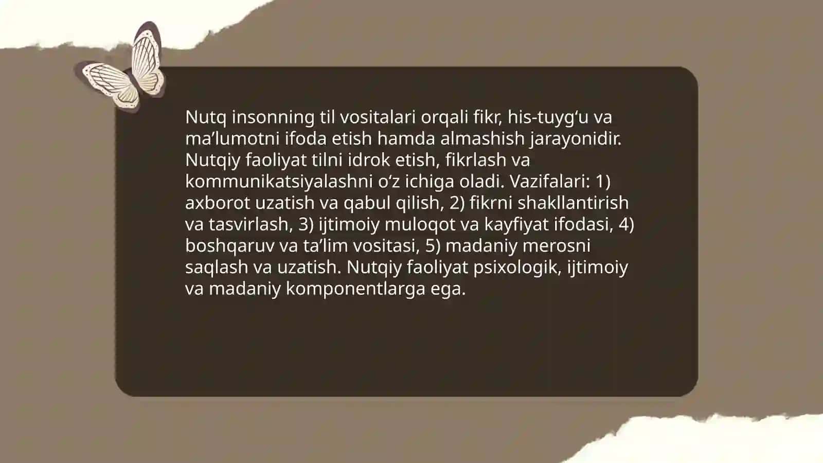 Nutq va nutqiy faoliyat 3