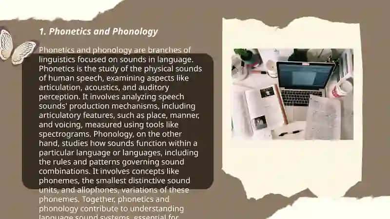 Phonetics and Phonology 3