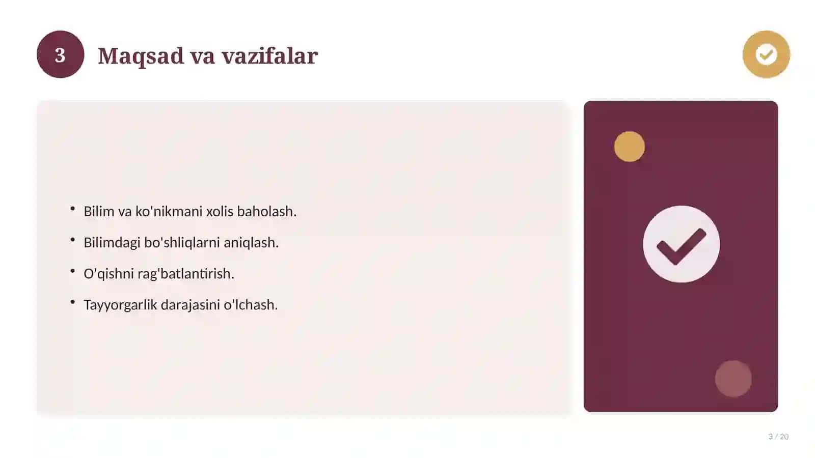 Psixologik testlar 3