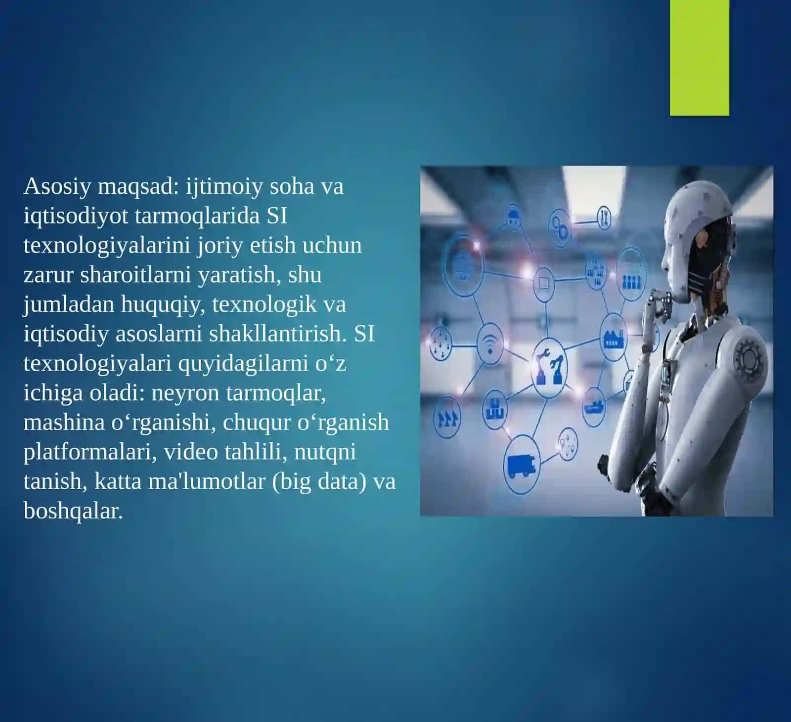O‘zbekistonda sun’iy intellekt texnologiyalarini rivojlantirish strategiyasi 3
