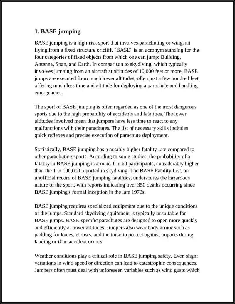 DANGEROUS SPORTS 3