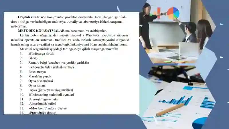 Informatika va axborot texnologiyalari fanidan amaliy-laboratoriya topshiriqlarini tayyorlash 3