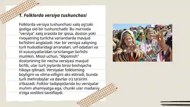 Folklorda versiya va variantlilik masalasi 3