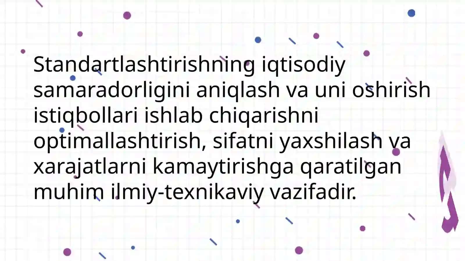 Standardlashtirishning iqtisodiy samaradorligi aniqlash tamoyillari 3