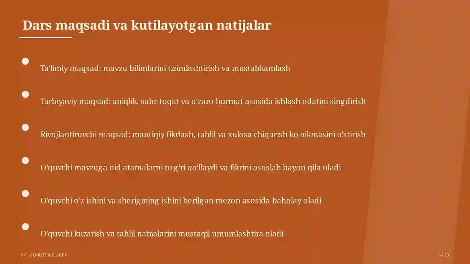 Geometriya (7-11) — takrorlash darsi 3