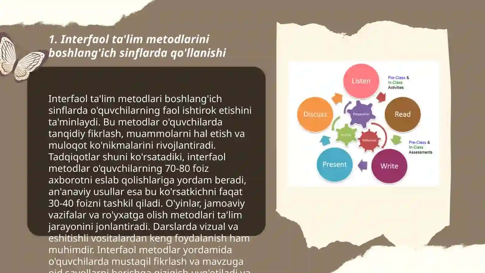 Boshlangʻich sinf oʻquv fanlarida innovatsion pedagogik texnologiyalarning qoʻllanishi 3