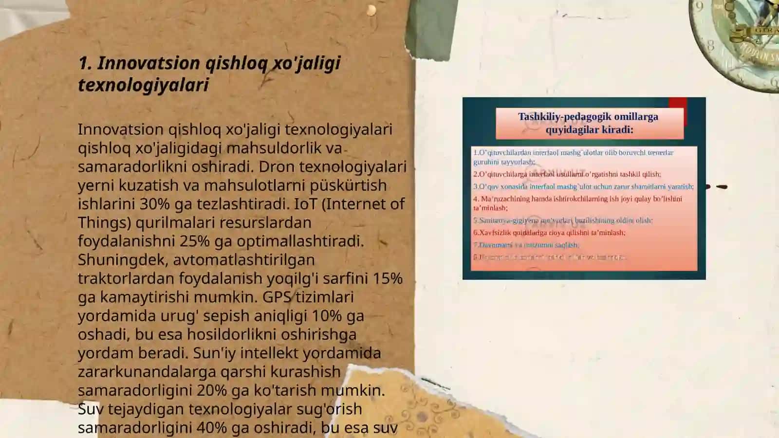 Innovatsion qishloq xo'jaligi texnologiyalari 3