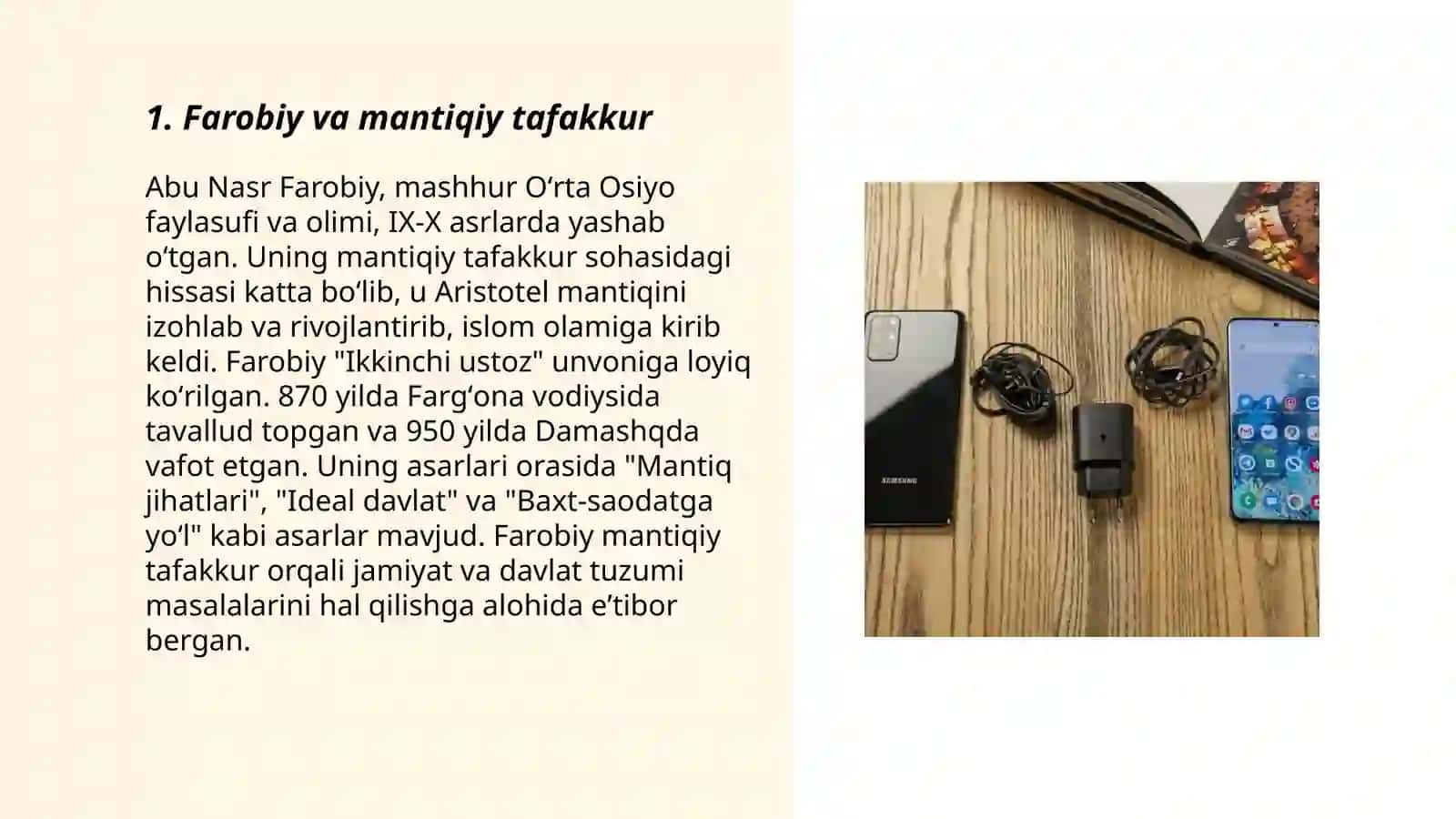 Farobiyning mantiqiy asosga ega bo‘lgan to‘g‘ri va yorqin nutq tuzish haqidagi qarashlari 3