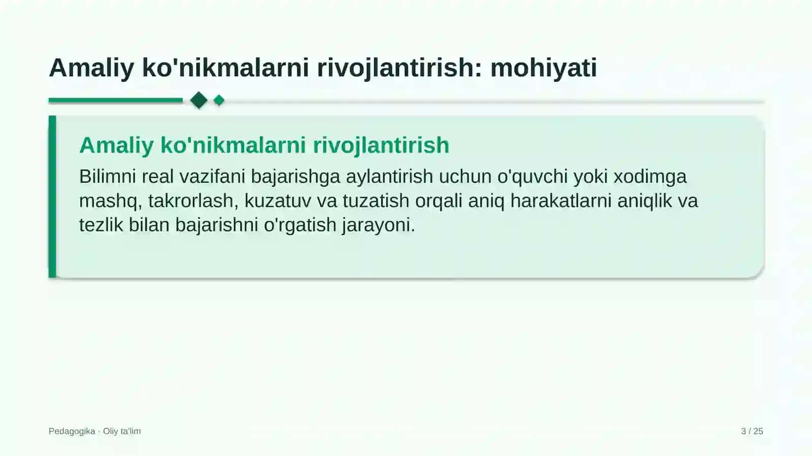 spa salonlarda amaliy ko'nikmalarni rivojlantirish 4925 3