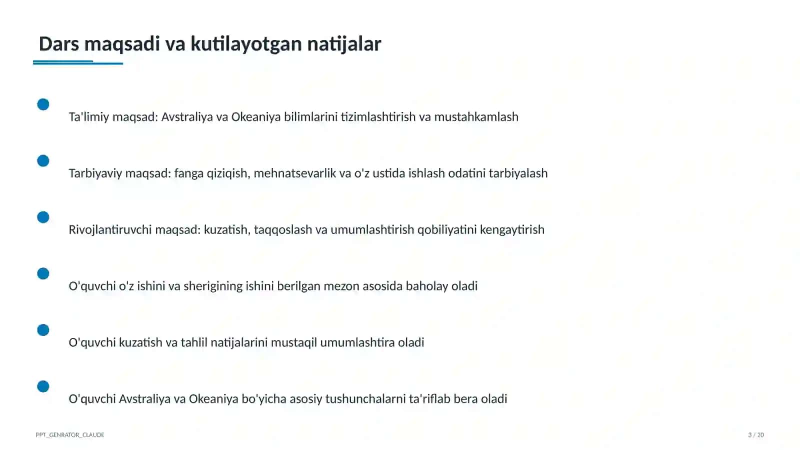 Avstraliya va Okeaniya (7-sinf) 3