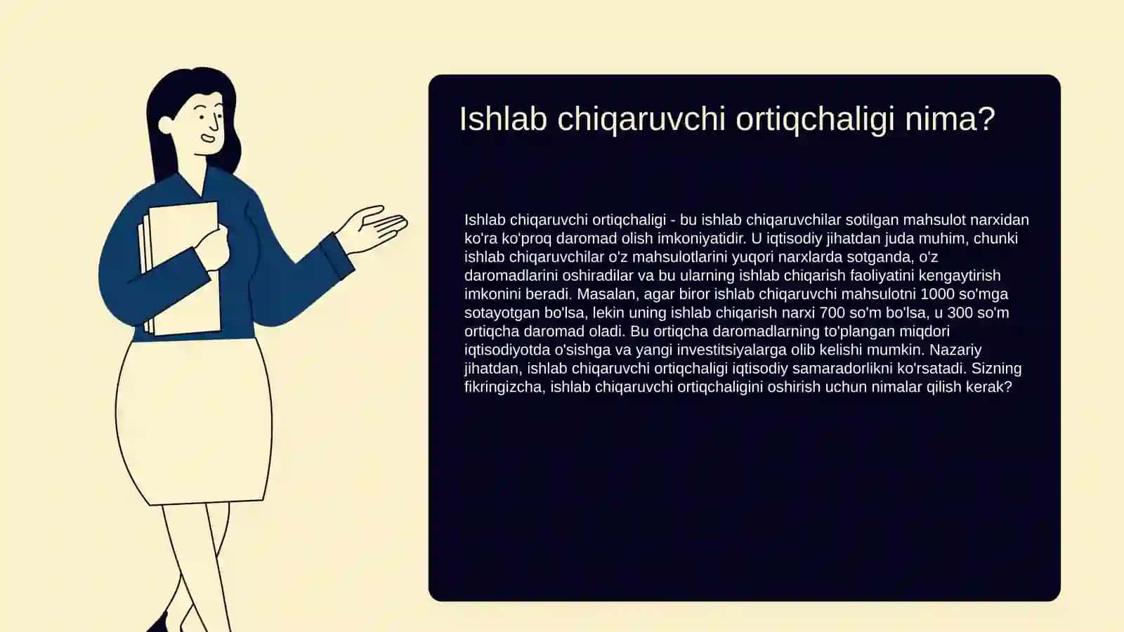 Ishlab chiqaruvchi ortiqchaligi va isteʼmolchi ortiqchaligi 3