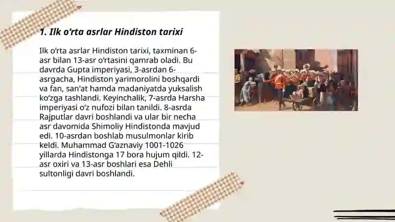 Ilk o‘rta asrlar Hindiston tarixi 3