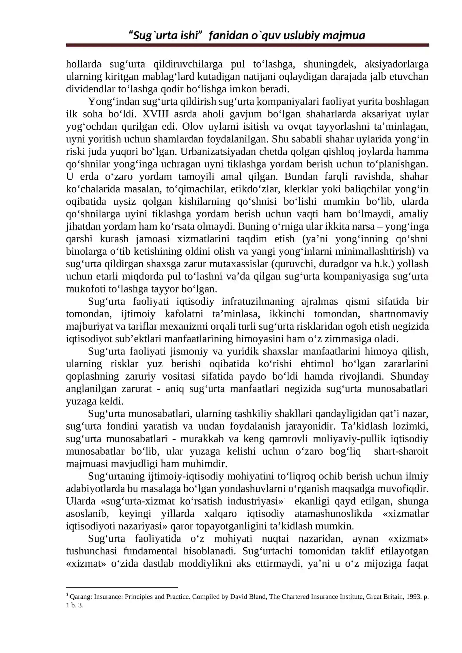 Sug‘urtaning iqtisodiy mohiyati va bozor munosabatlari 3