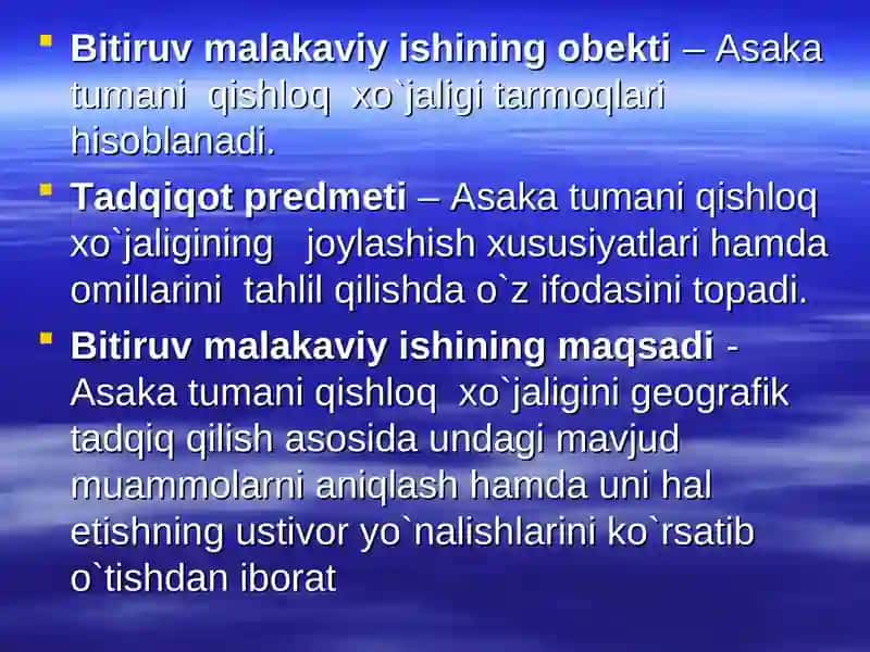 I.Bob. Qishloq xo`jaligini gеografik o`rganishning nazariy masalalari 3