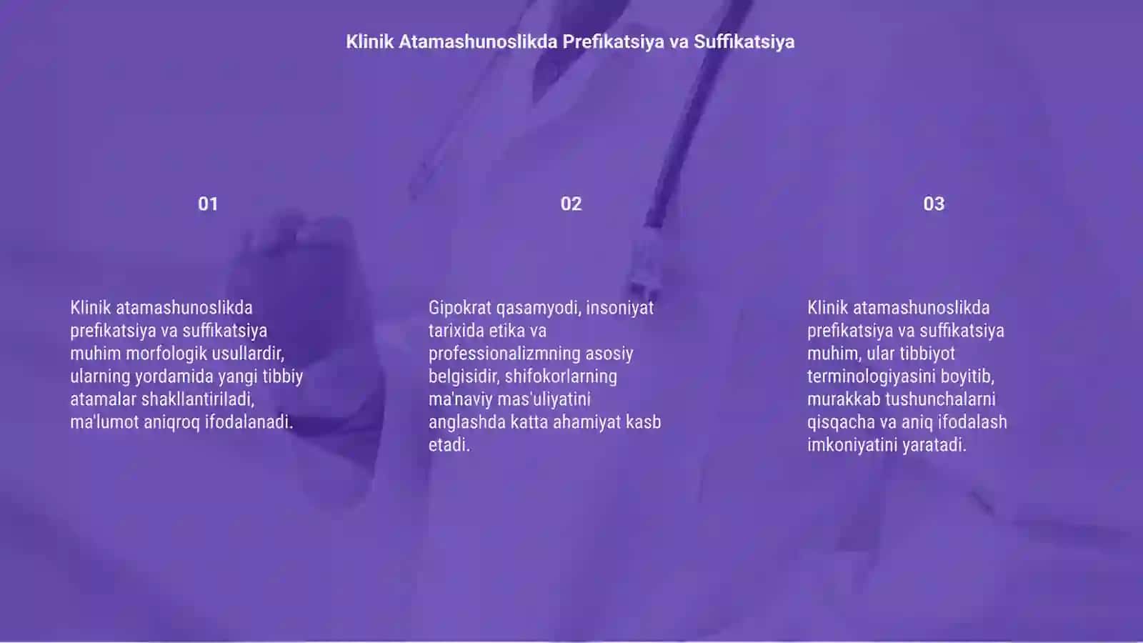 Klinik Atamashunoslikda Prefikatsiya va Suffikatsiya 3