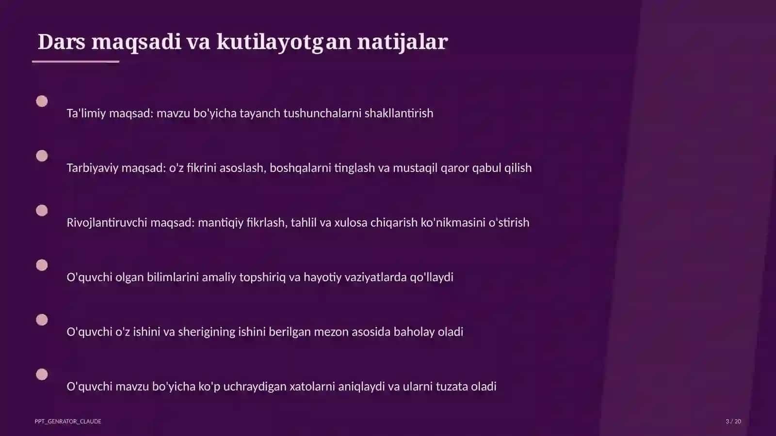 Vaqt o'lchovlari: soat, minut, sekund (3-sinf) 3