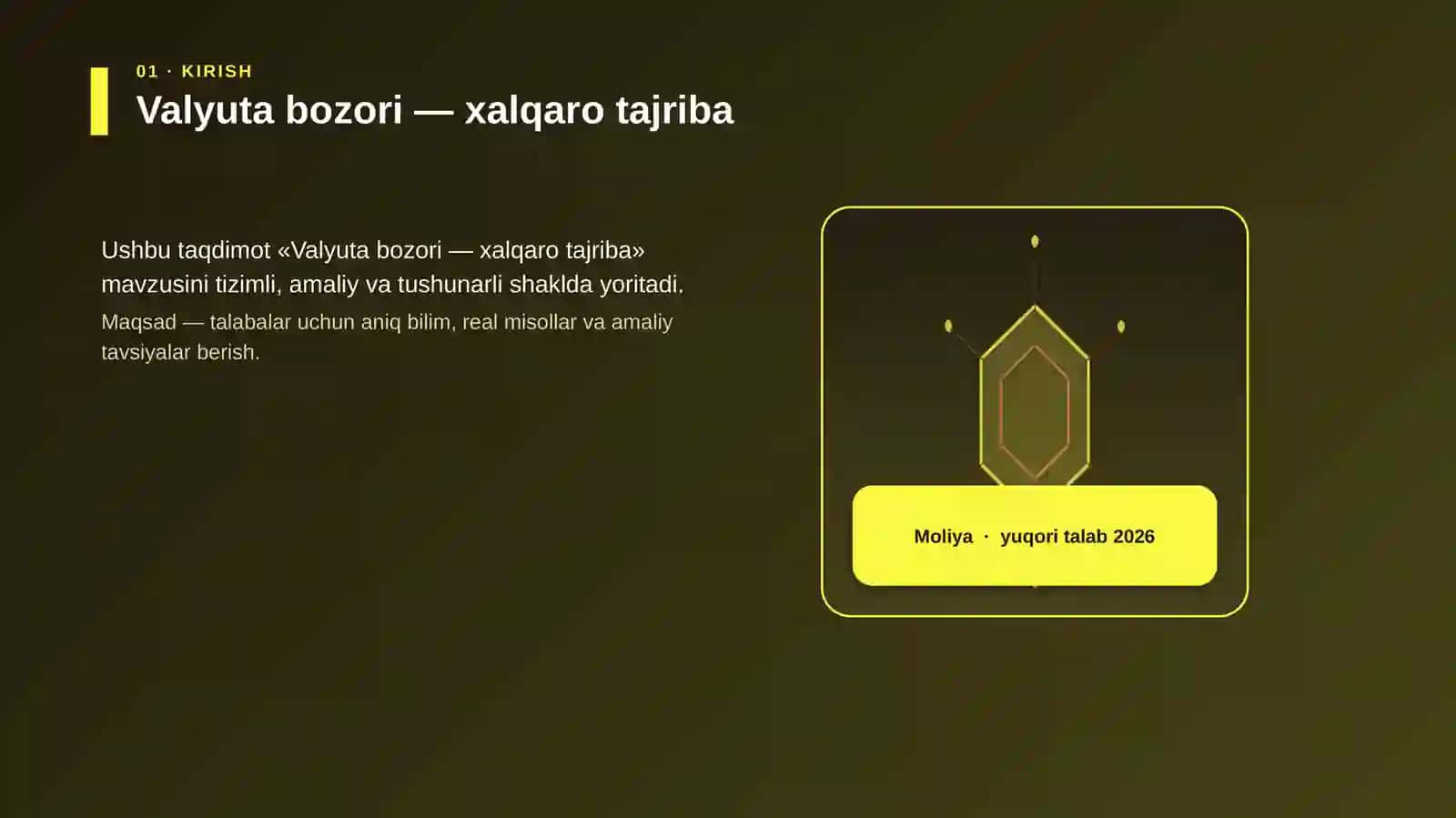 Valyuta bozori — xalqaro tajriba 3