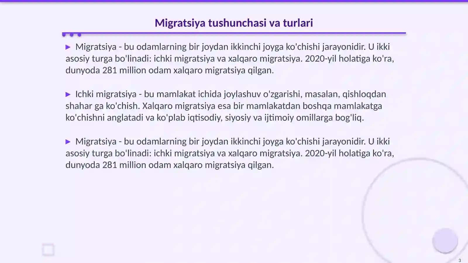 Migratsiya va gen oqimi 3