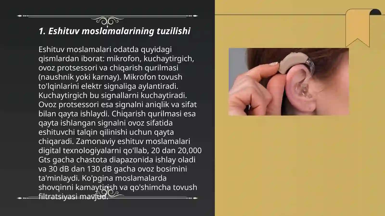 Eshituv moslamalari 3