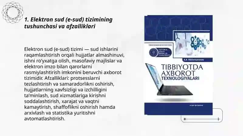 Elektron sud (e-sud) tizimi 3