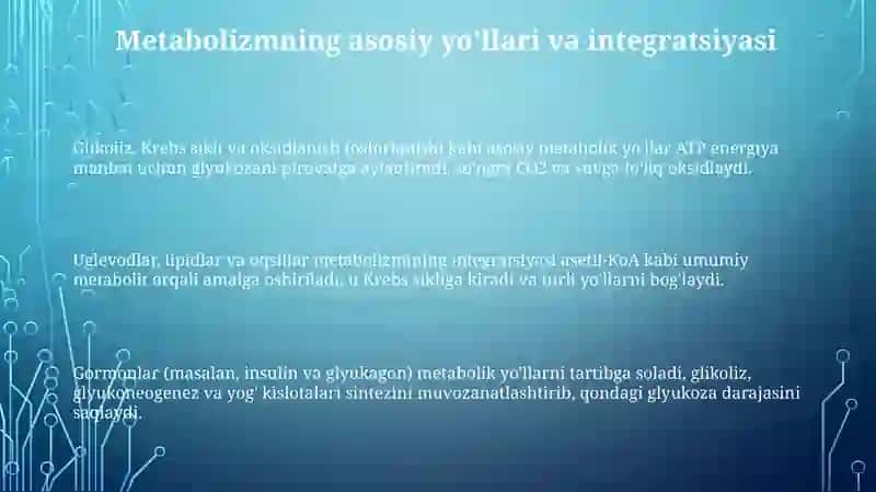 Organizmdagi moddalar 3