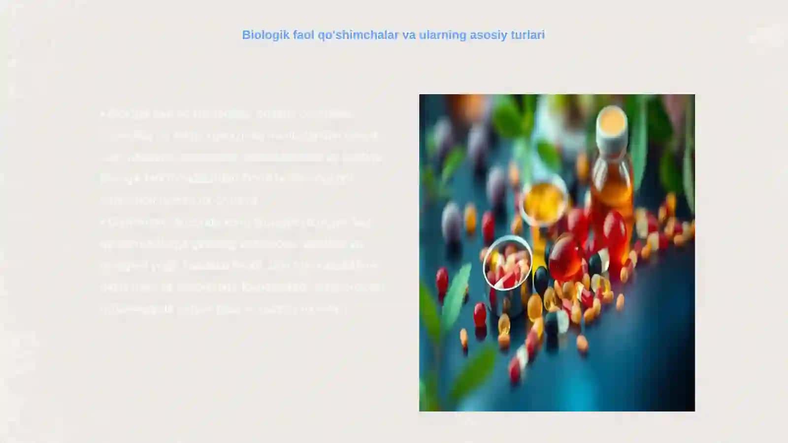 Biologik faol qo'shimchalar bilan zaharlanish holatlari 3