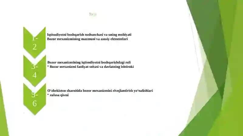 Iqtisodiyotni boshqarishning bozor mexanizmi, uning faoliyat sohasi 3